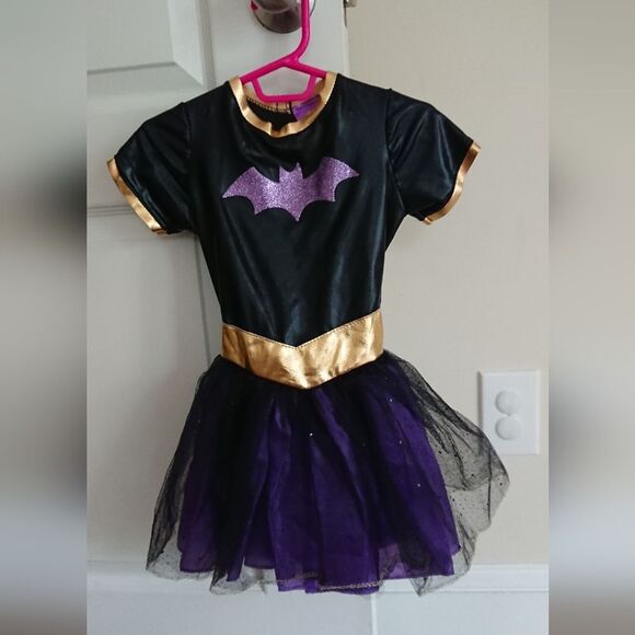 Girls Batgirl Halloween Costume size 3-4T - Picture 1 of 11
